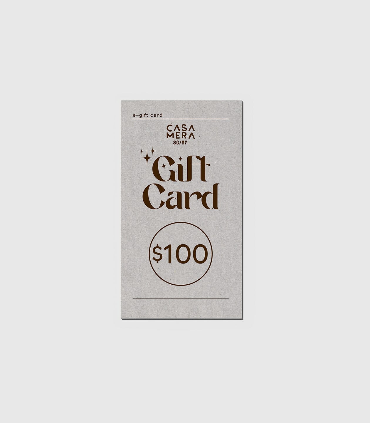 Gift Card casamerasg $100.00 
